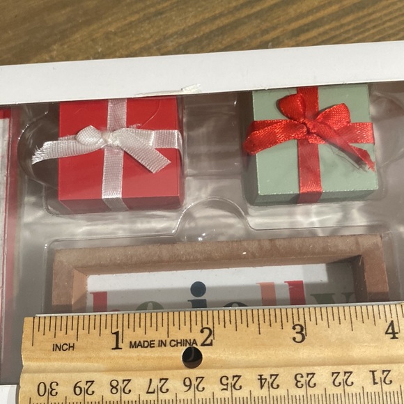 Target BP 2022 Christmas “Be Jolly” 5ct Tiered Tray Props - Picture 11 of 12